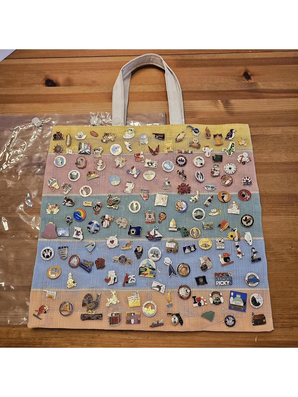 Vintage WBL Bowling Lapel Pin Collection 1987–2007 | 250+ Pins | Hartford Bag - Picture 3 of 15